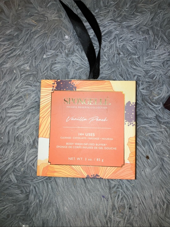Spongelle Other - Spongelle Vanilla Peach Body Wash Infused Buffer - Vanilla -Peach